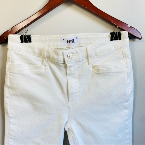 Paige Hoxton ankle jeans with Joxxi pockets in light Ecru - Picture 7 of 12